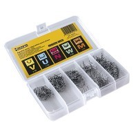 Set sponk za popravilo plastike, valovite sponke